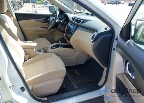 2016 Nissan Rogue Sv z USA, uszkodzony, nr VIN KNMAT2MV5GP685224